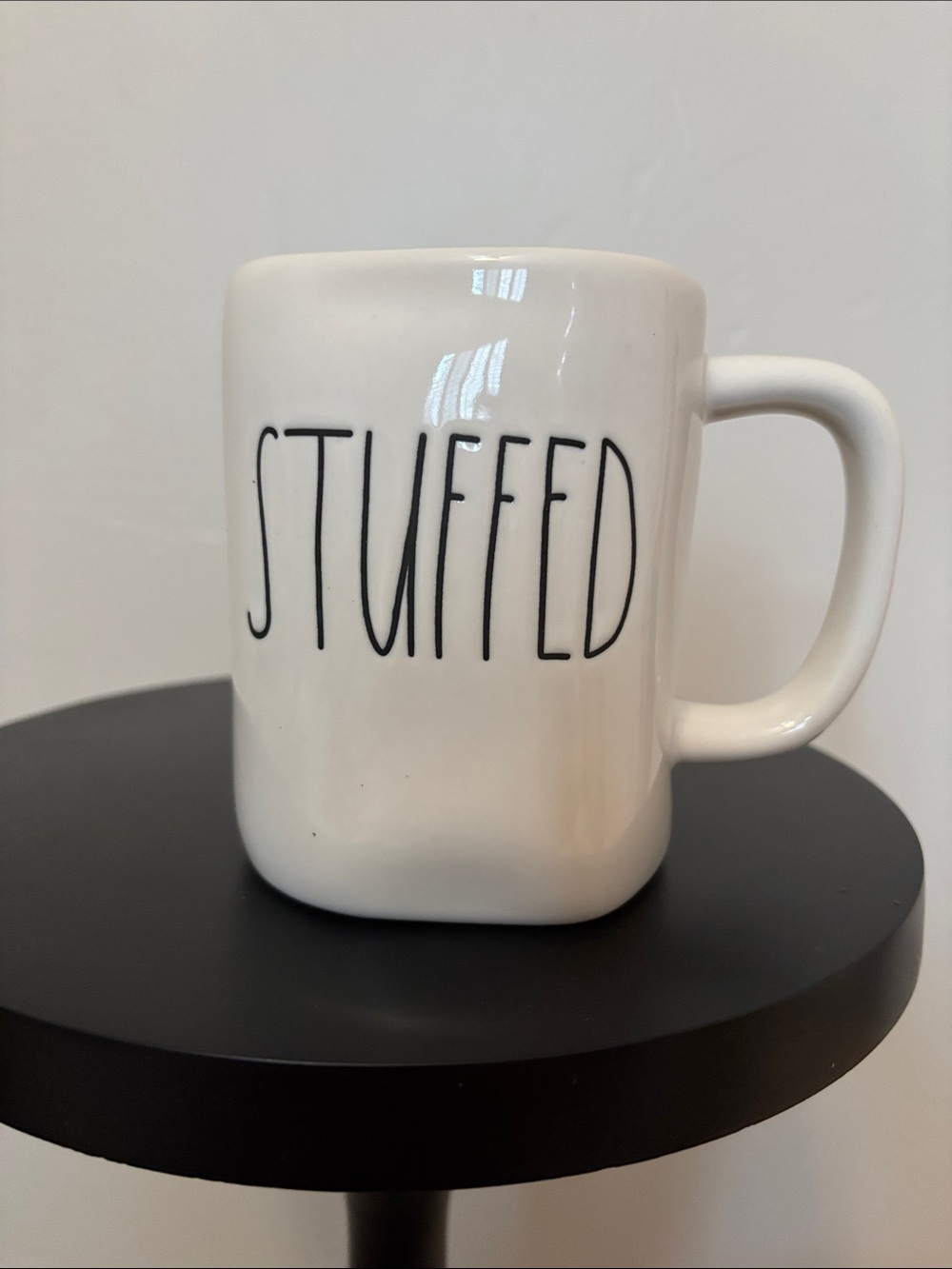White 'STUFFED' Ceramic Mug - Home Dining Rae Dunn